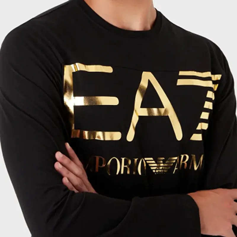 EMPORIO ARMANI EA7 T Shirt Men's Black-4