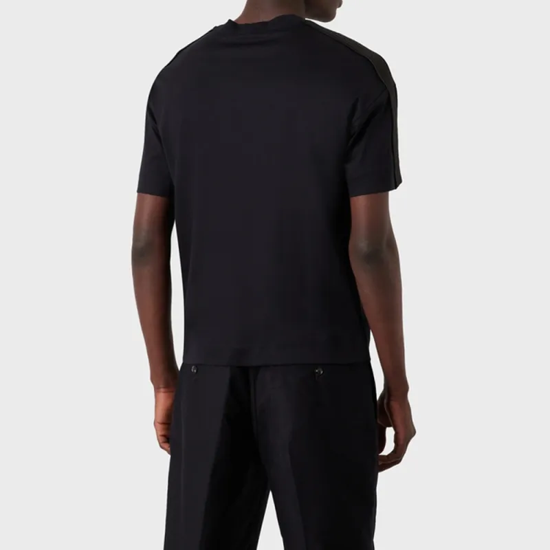 EMPORIO ARMANI SS23 T Shirt Men's Navy Blue-2