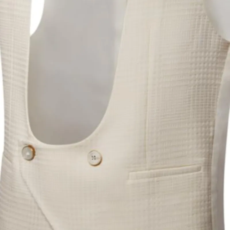 LOUIS VUITTON SS25 Vest Men's White-4