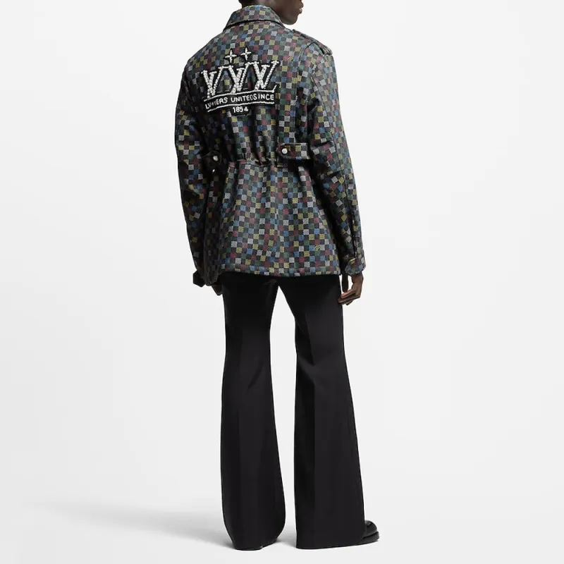 LOUIS VUITTON Damier Denim Parka-2