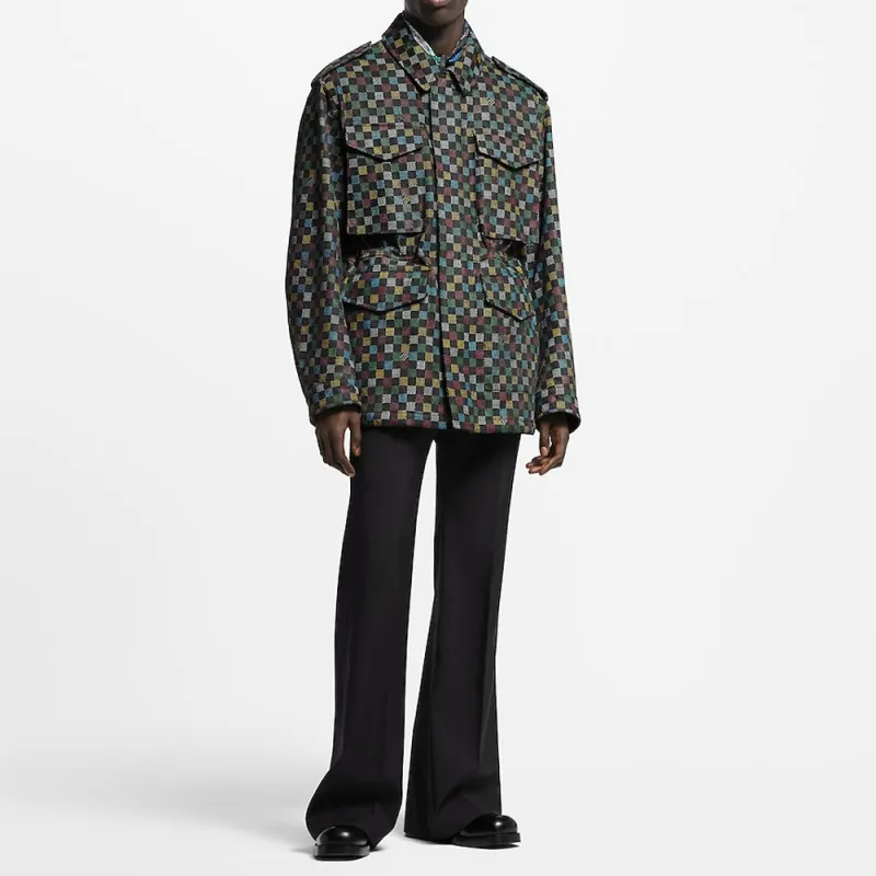 LOUIS VUITTON Damier Denim Parka-1