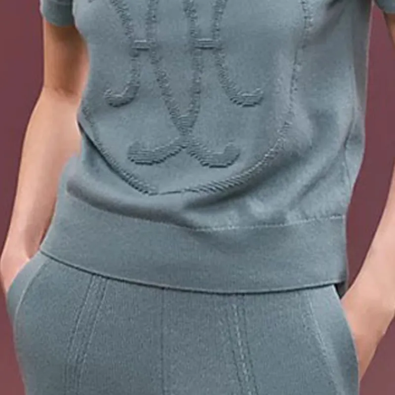 HERMES FW22 Sweater Women's Blue-3
