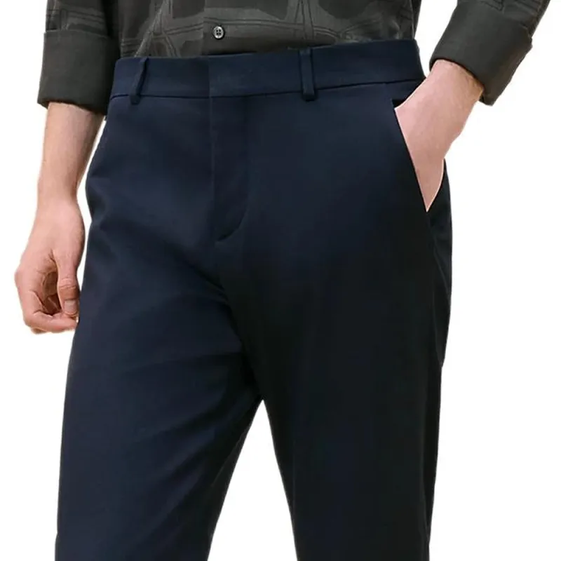 HERMES Casual Pants Men's Sea Blue-3