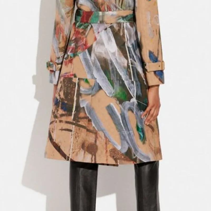 COACH Trench Coats Men Multicolor-4
