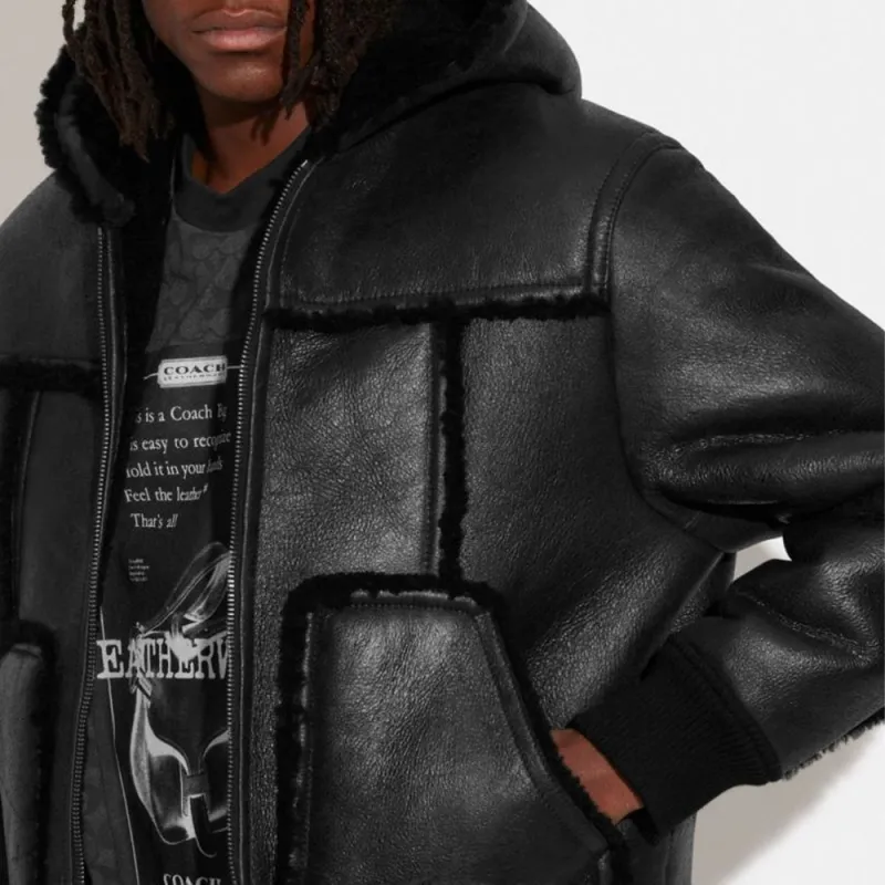 COACH Jackets Men Black-3