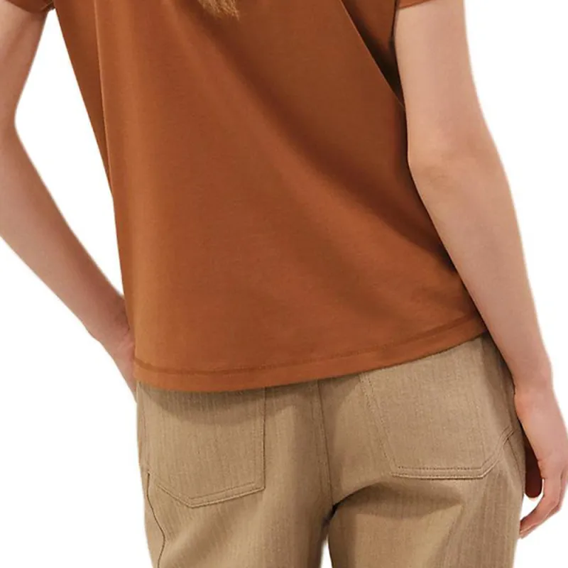 HERMES T Shirts Women's Brown-4