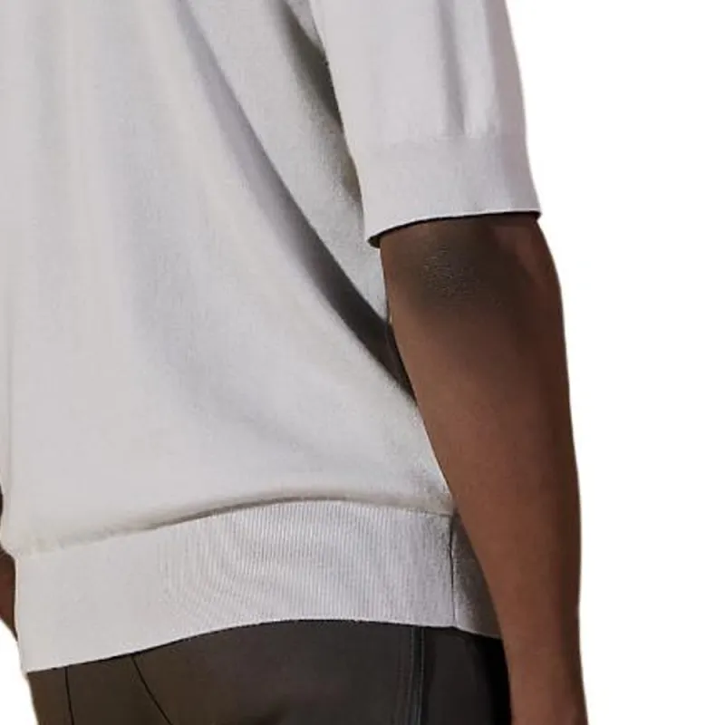 HERMES SS24 Polo Shirt Men's Misty White-4