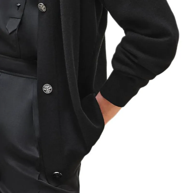 HERMES FW24 Cashmere Sweater Women's Black-4