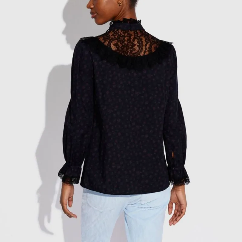 COACH Shirts Women's Black-2
