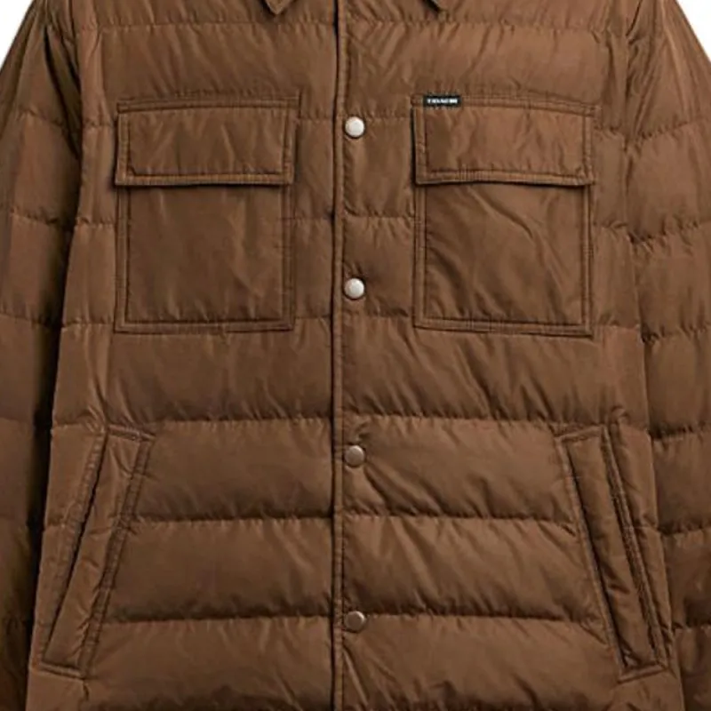 COACH FW24 Down Jacket Men's Brown-4