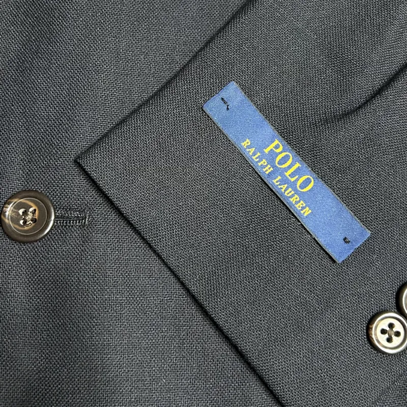 Polo Ralph Lauren SS24 Business Suit Coat Men's Dark Blue-6