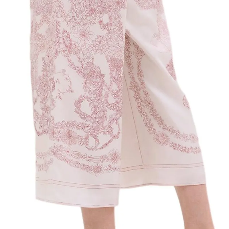 HERMES FW24 Pajama Pants Women's Pink-4