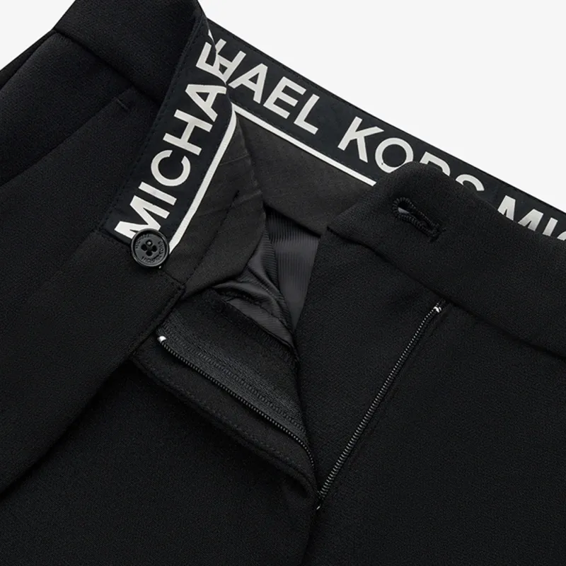 MICHAEL KORS Feather trim Tailored Trousers-4