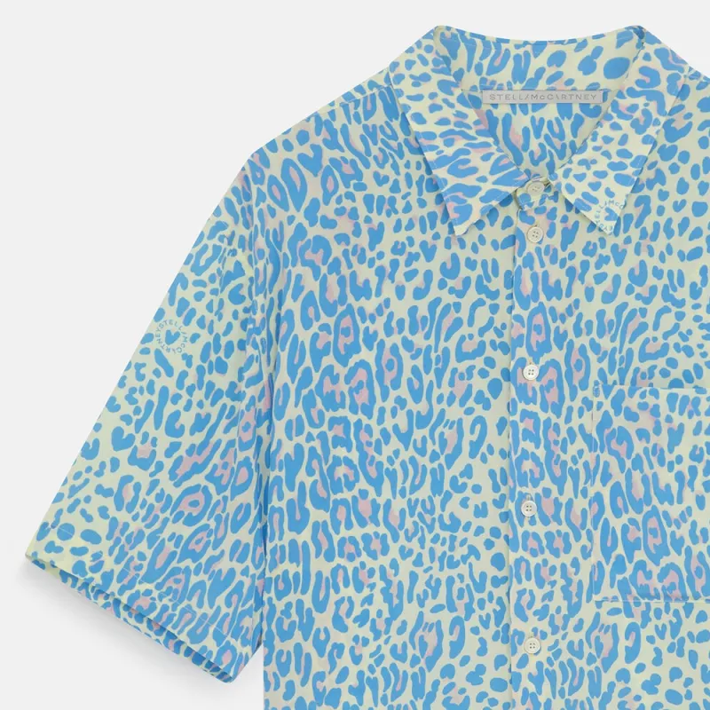 Stella McCartney Allover Printed Short Sleeved Shirt-4