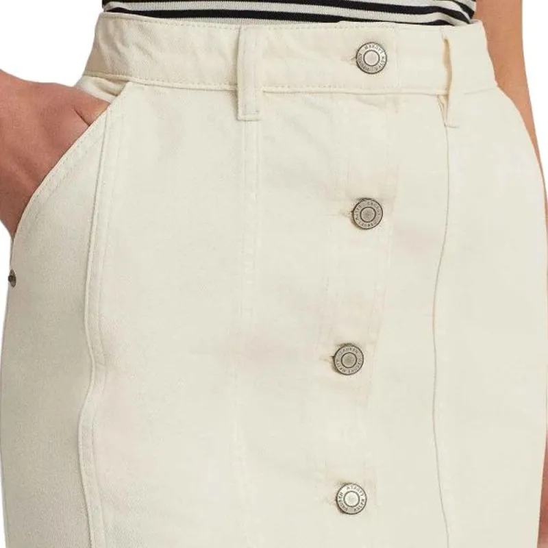 Polo Ralph Lauren Casual Short Skirts Women's White-3