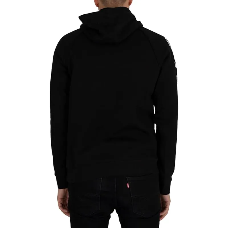 EMPORIO ARMANI Logo-Printed Drawstring Hoodie-2