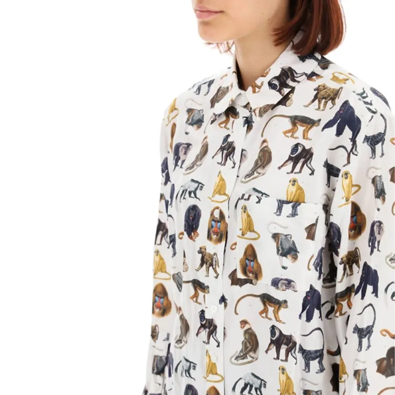 Burberry Shirts Women's White-5