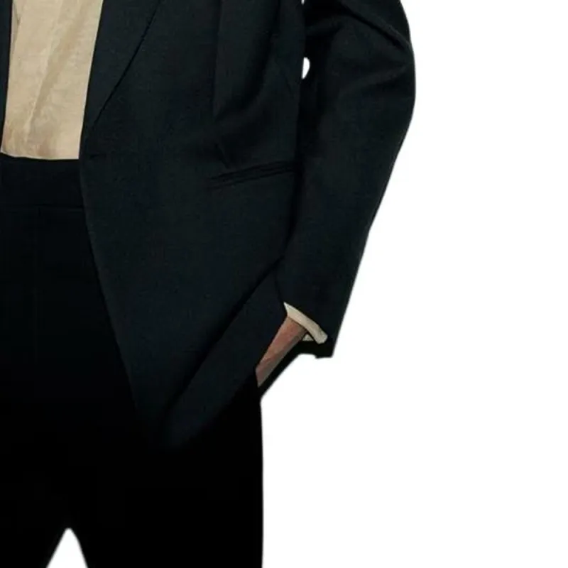 SAINT LAURENT Single breasted Blazer-4