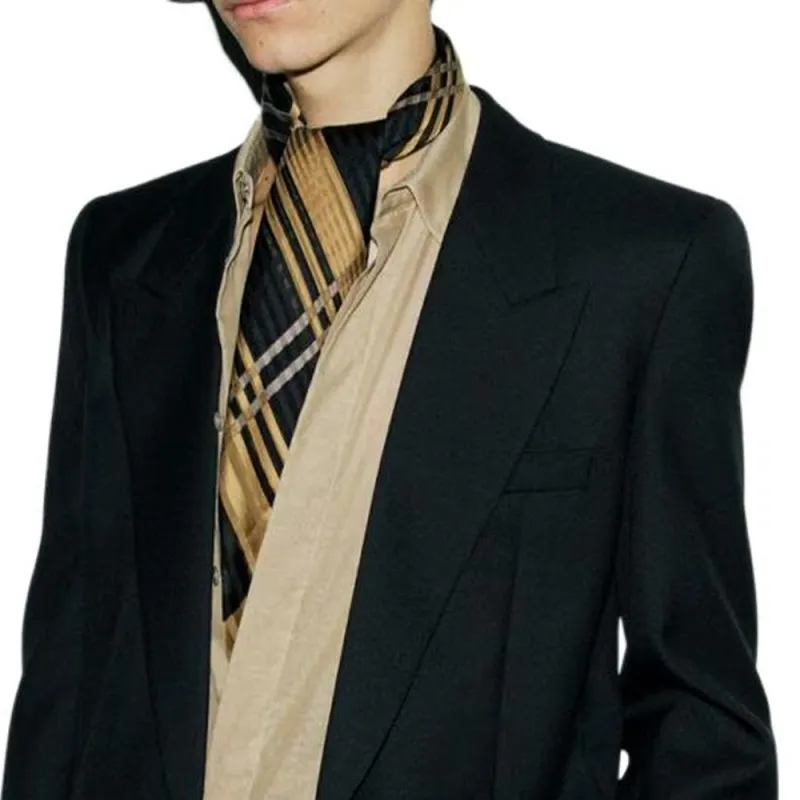 SAINT LAURENT Single breasted Blazer-3