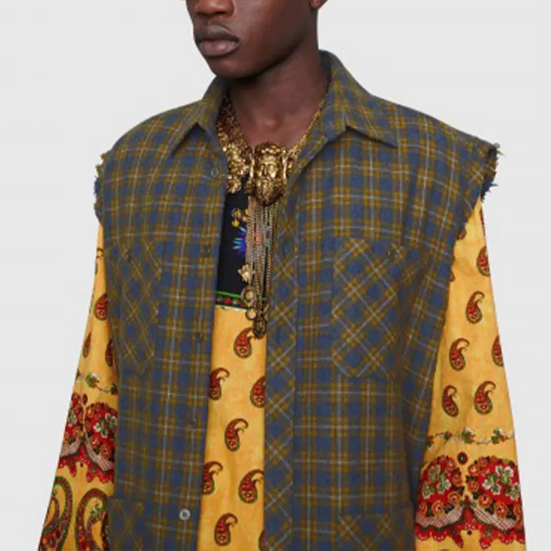 GUCCI Vests Unisex Coffee-4