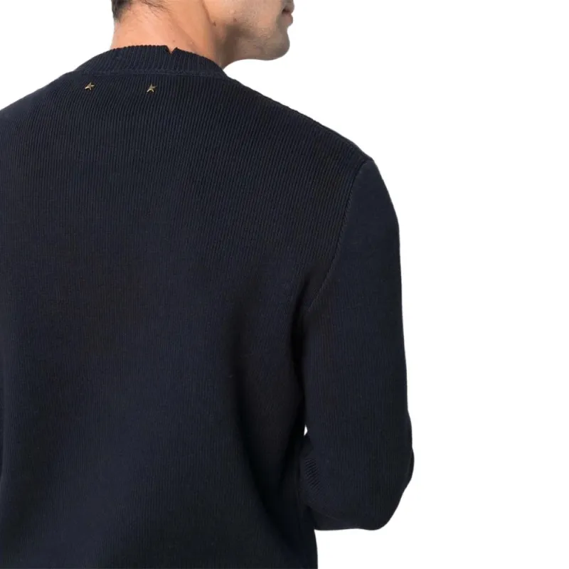 Golden Goose Logo Patch Knitted Jumper-4