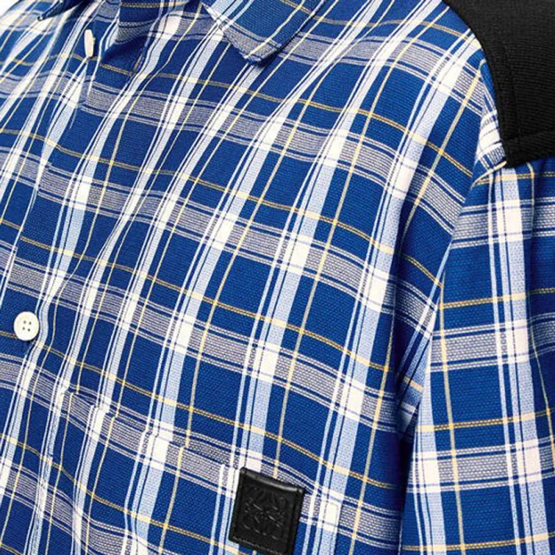 LOEWE Fleece Back Check Relaxed Fit Shirt-4