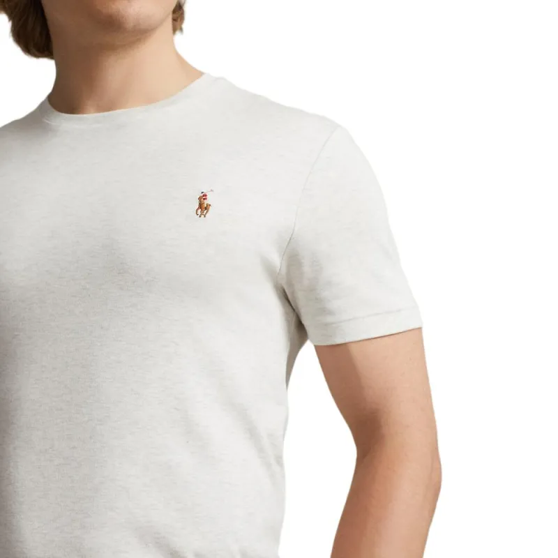Polo Ralph Lauren Custom Slim Fit Soft Cotton T-Shirt T-Shirt Men's White-4