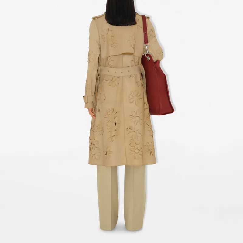 Burberry Trench SS25 Trench Coat Women's Yellow-2
