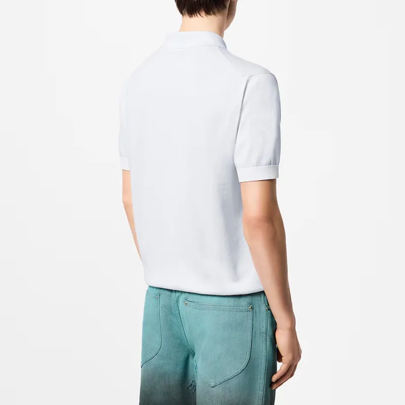 LOUIS VUITTON SS24 Polo Shirt Men's White-2