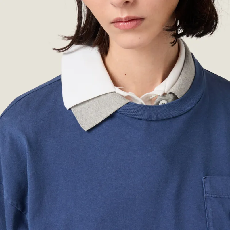 MIU MIU T Shirts Women's Blue-8
