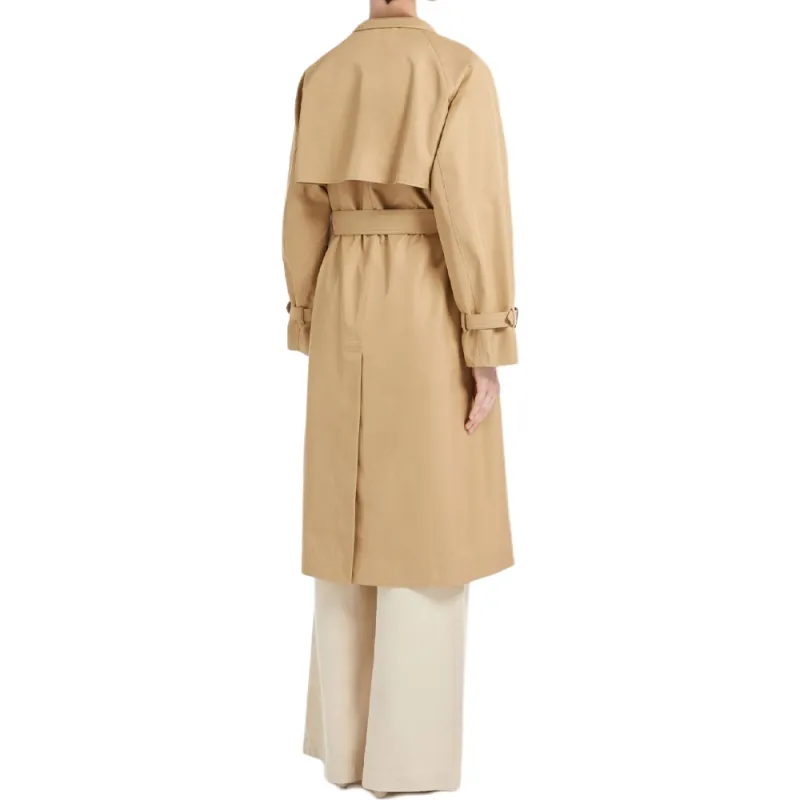 WEEKEND MaxMara Canasta Double Breasted Reversible Trench Coat-2