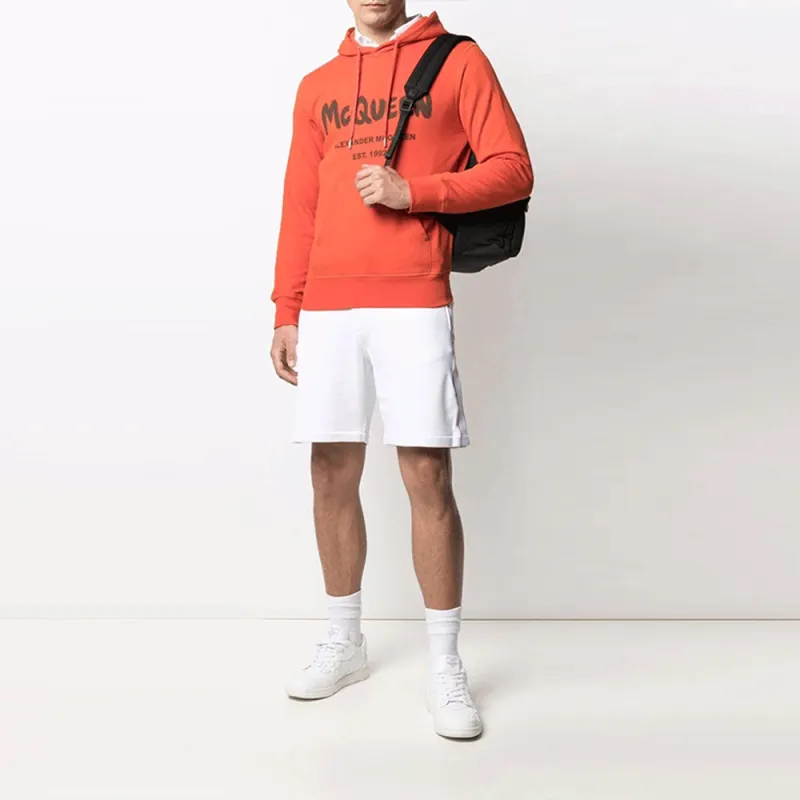 Alexander McQueen Sweatshirts Men Orange-1