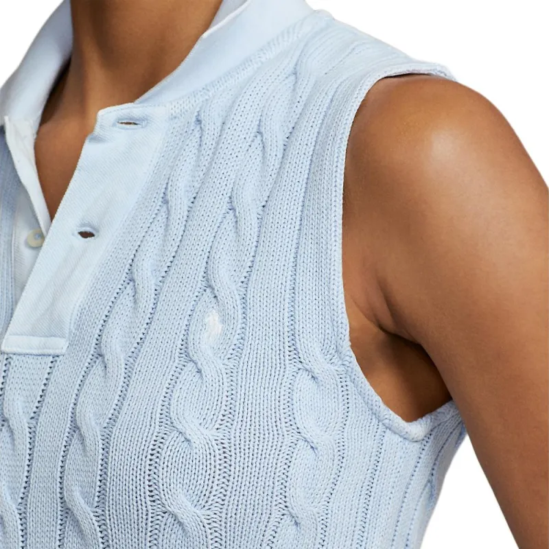 Polo Ralph Lauren Polo Pony Cable knit Polo Top-4