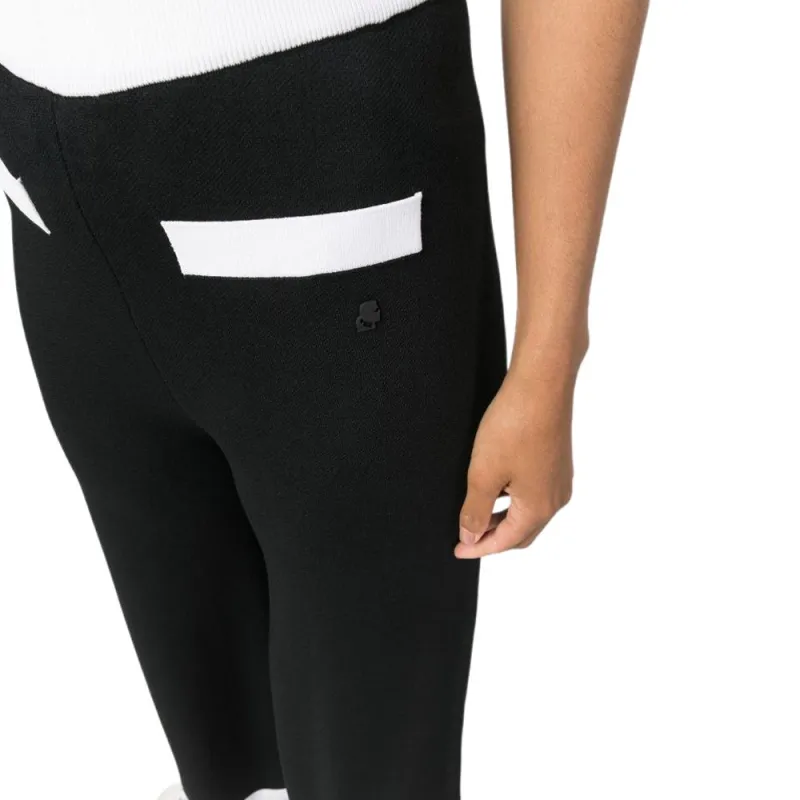 KARL LAGERFELD / Karl Lagerfeld Jeans Knitted Tailored Trousers-4