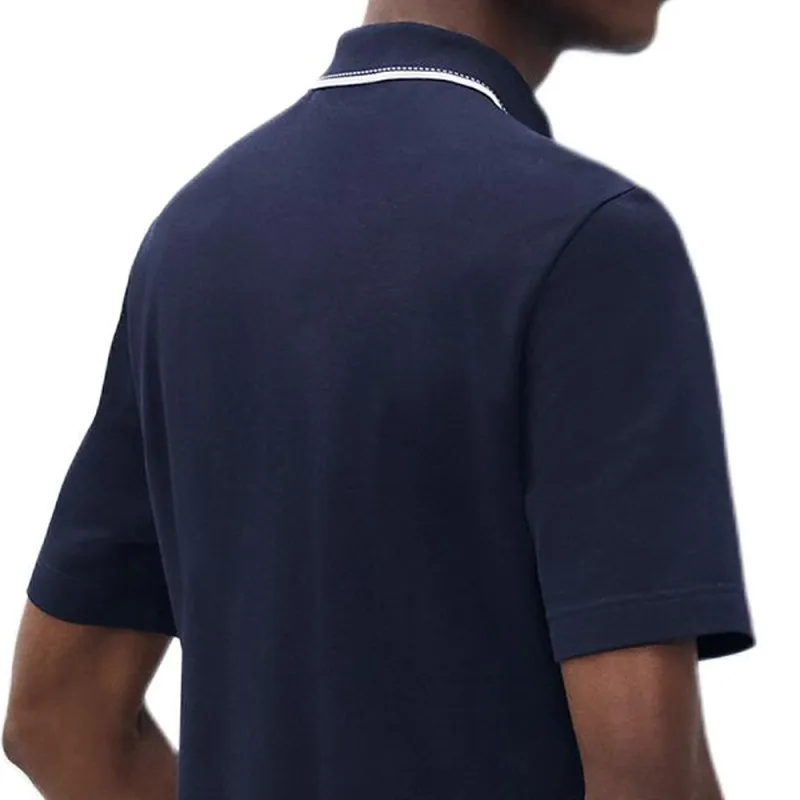 HERMES SS25 Polo Shirt Men's Marine Blue-5