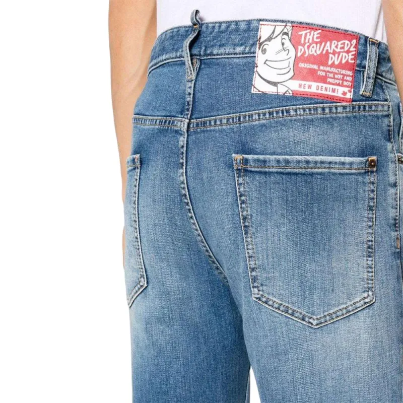 DSQUARED 2 642 Distressed Slim Cut Jeans-4
