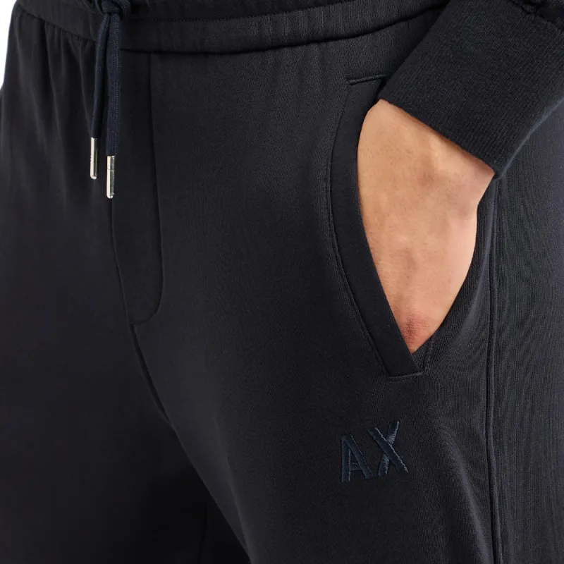ARMANI EXCHANGE Logo embroidery Cotton Track Pants-4