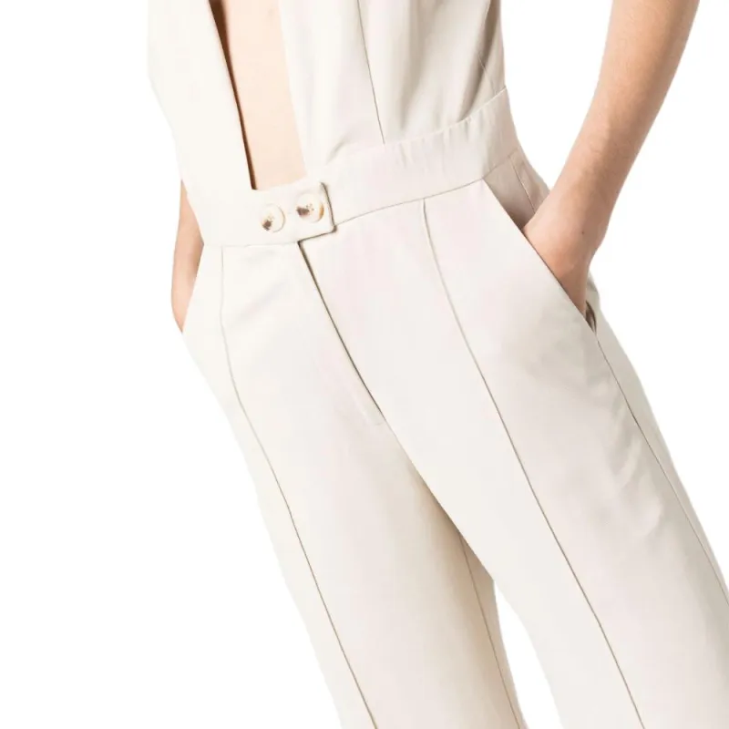 SABINA MUSAYEV Jumpsuit Women's Chalk White-4