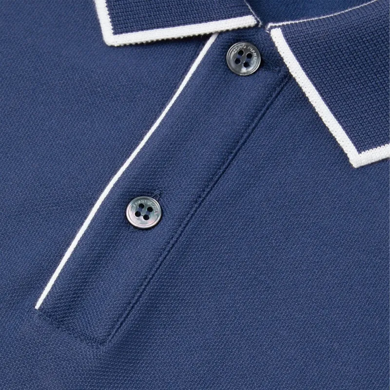 Loro Piana Button Detailed Short-Sleeved Polo Shirt-6