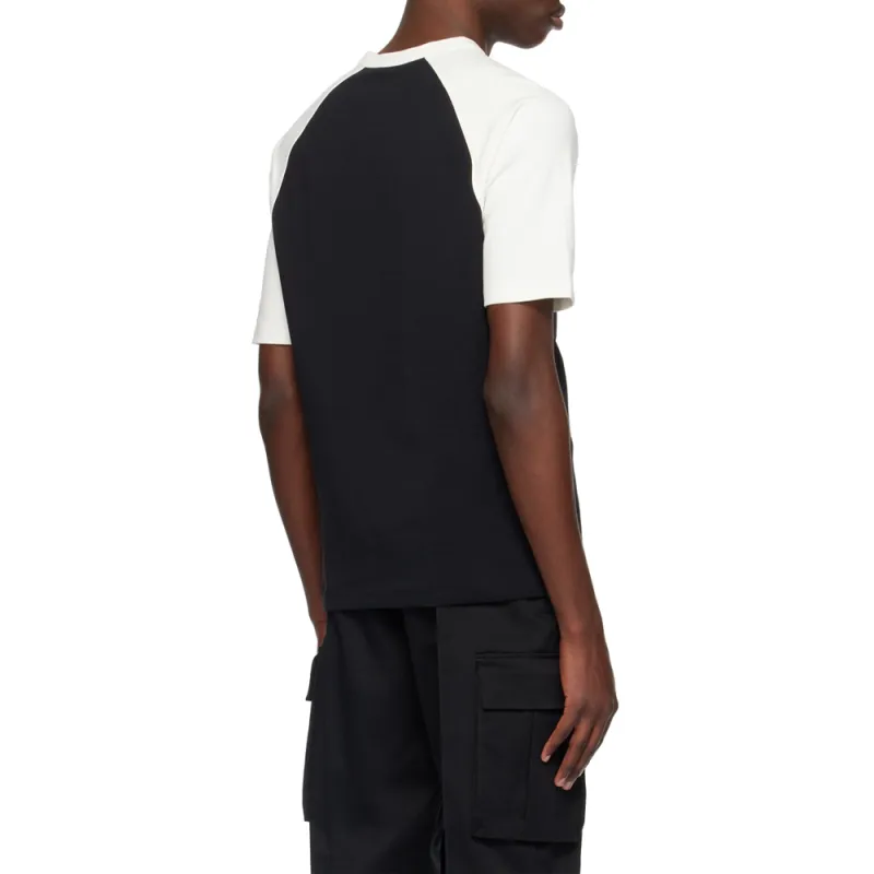 BALMAIN Round Neck Logo Embroidered T Shirt-4