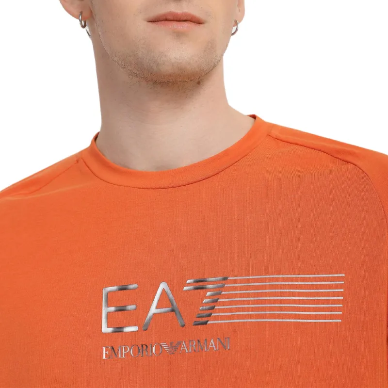 EMPORIO ARMANI EA7 T Shirt Men's Orange-4