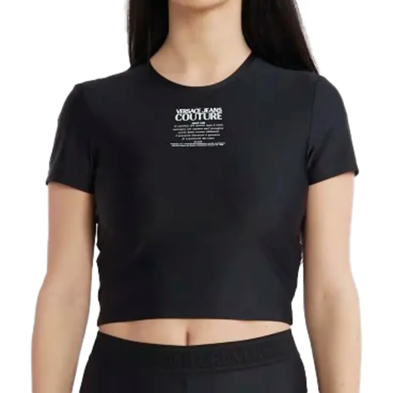 VERSACE JEANS COUTURE FW24 Regular T Shirt Women's Black-2