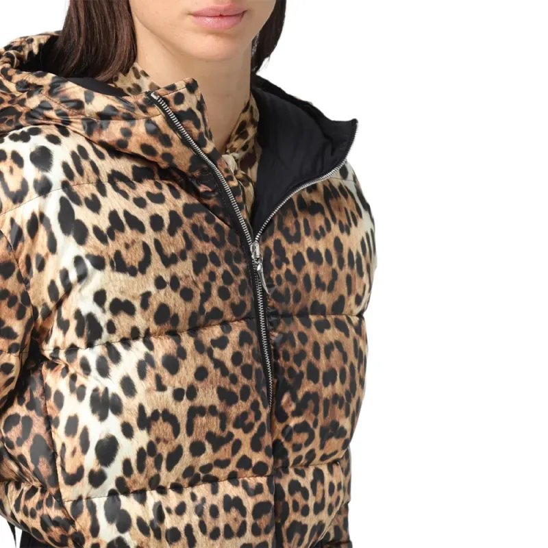 Roberto Cavalli Leopard print Padded Jacket-1