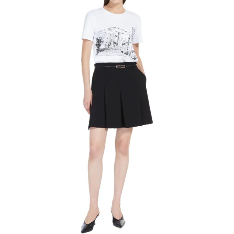 MaxMara Studio Abilita Pleated Shorts-3