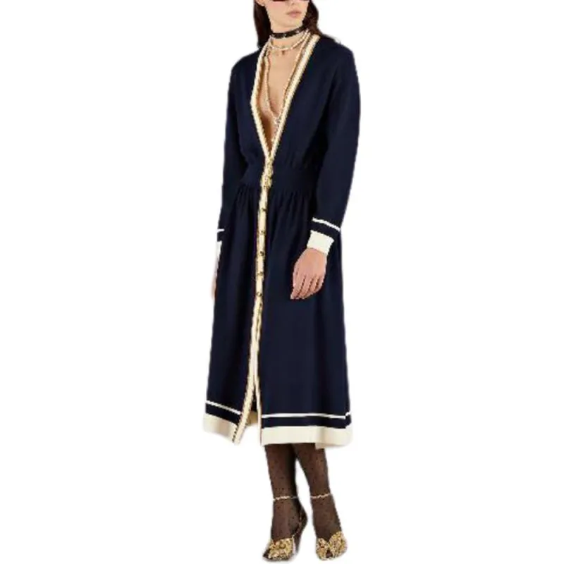 GUCCI Wool Midi Dress-1