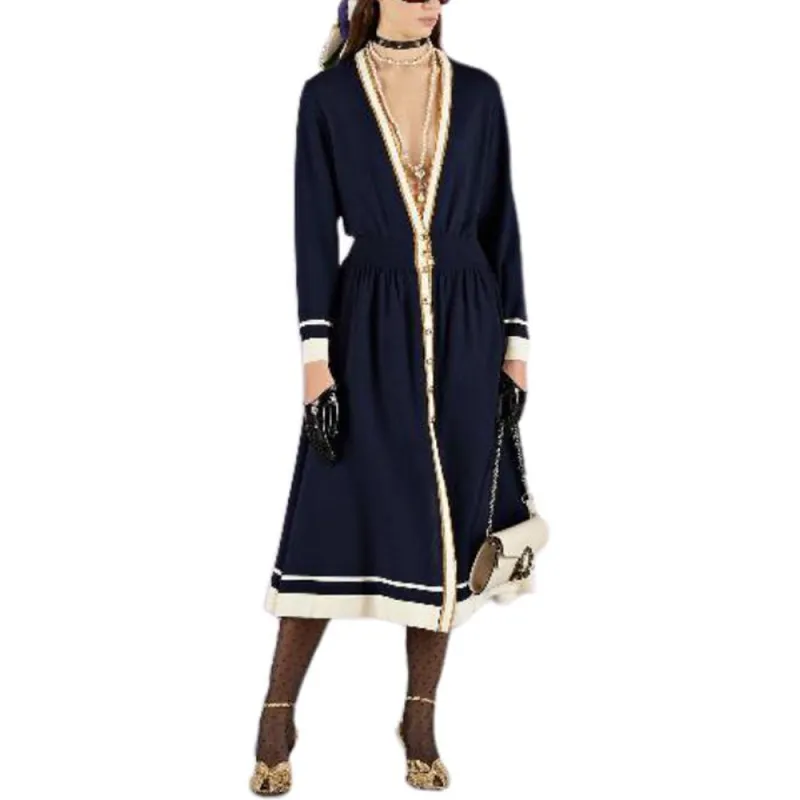 GUCCI Wool Midi Dress-2