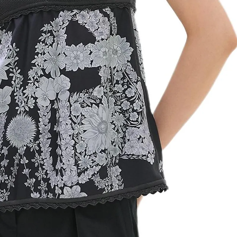 HERMES Camisole Women's Blue Black-3