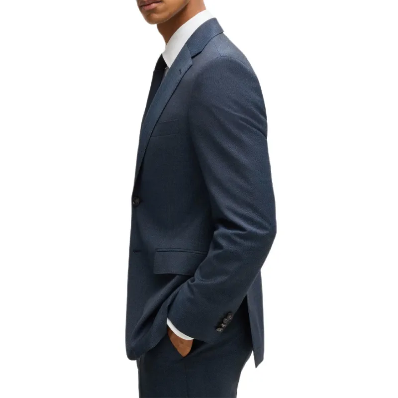 HUGO BOSS Business Suit Men's Dark Blue-3