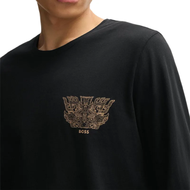 HUGO BOSS Pajama Set Men's Black-4