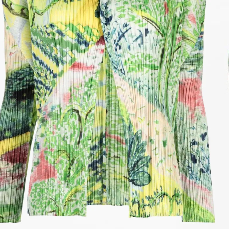 PLEATS PLEASE ISSEY MIYAKE Jackets Women's Green-5